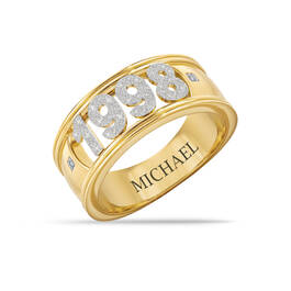 Personalized Diamond Birth Year Ring 10737 0025 a main