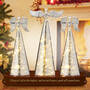 Angel Silvered Glass Figurines 6296 0018 b room