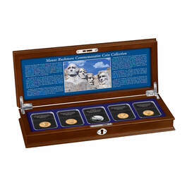 Mt Rushmore Commemorative Coin Collection 5127 0056 e display open