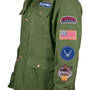The US Air Force Field Jacket 10539 0025 c side