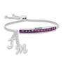 Personalized Birthstone Bolo Bracelet--A-A, Personalized Birthstone Bolo Bracelet 1864 002 9 2