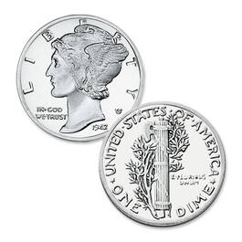 Uncirculated Mercury Dimes 5017 002 6 1