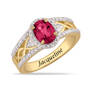 Birthstone & Diamond Harmony Ring 12354 0015 a main