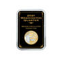 Platinum and Gold Celebrating America Quarters, Enhanced CAQ 11128 0020 b showpack