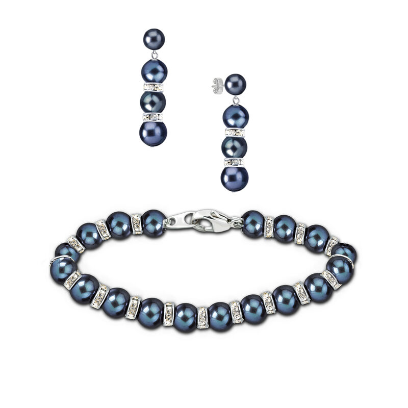 Moonlight Kiss Bracelet Earring Set 9396 0073 a main