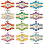 Birthstone Ring Set, Birthstone Ring Set 6214 0017 o ring