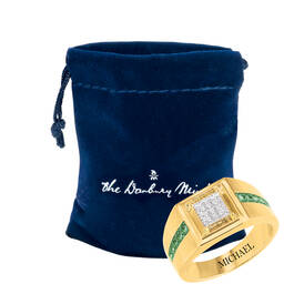 Personalized Eternal Excellence Birthstone Diamond Ring 12237 0018 o giftpouch
