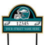 NFL Helmet Address Plaques, NFL Pride Personalized Address Plaques 5463 0405 a eagles