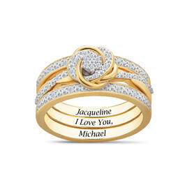 I Love You Diamond Ring Set 10899 0029 a main