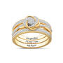 I Love You Diamond Ring Set 10899 0029 a main