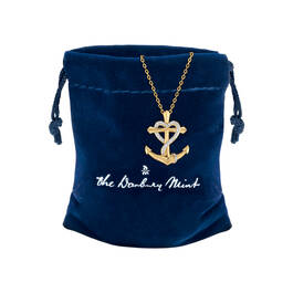 My Soul Is Anchored In The Lord Pendant 11449 0014 g gift pouch