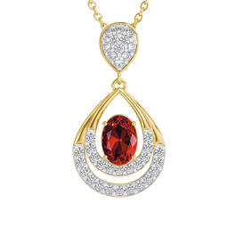 Birthstone Drop Pendant 6930 0044 a main