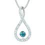 The Blue Lagoon Diamond Pendant 4656 001 7 1