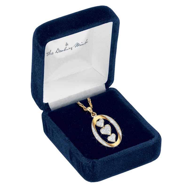Danbury mint i love you pendant clearance