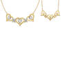Hearts and Kisses Diamond Necklace and FREE Matching Earrings 12089 0025 a necklace