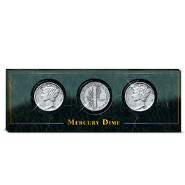 Collectible Coins of America   Mercury Dime Set 9540 046 1 1