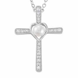 Parable of the Pearl Cross Pendant 6039 001 0 1