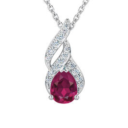 Genuine Birthstone Diamond Pendant 11573 0012 g july