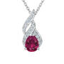 Genuine Birthstone Diamond Pendant 11573 0012 g july