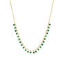 Pearl Simulated Emerald Jewelry Set 11142 1376 d necklace