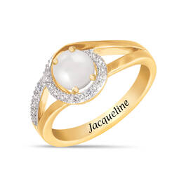 June Birthstone Diamond Swirl Ring 11760 0064 a main