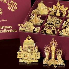 The 2020 Gold Christmas Ornament Collection 2161 004 3 13
