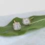 Classic Romance Diamond Studs 11142 0220 c leaf