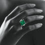 Personalized Green Goddess Ring, Personalized Green Goddess Ring 11262 0018 m model