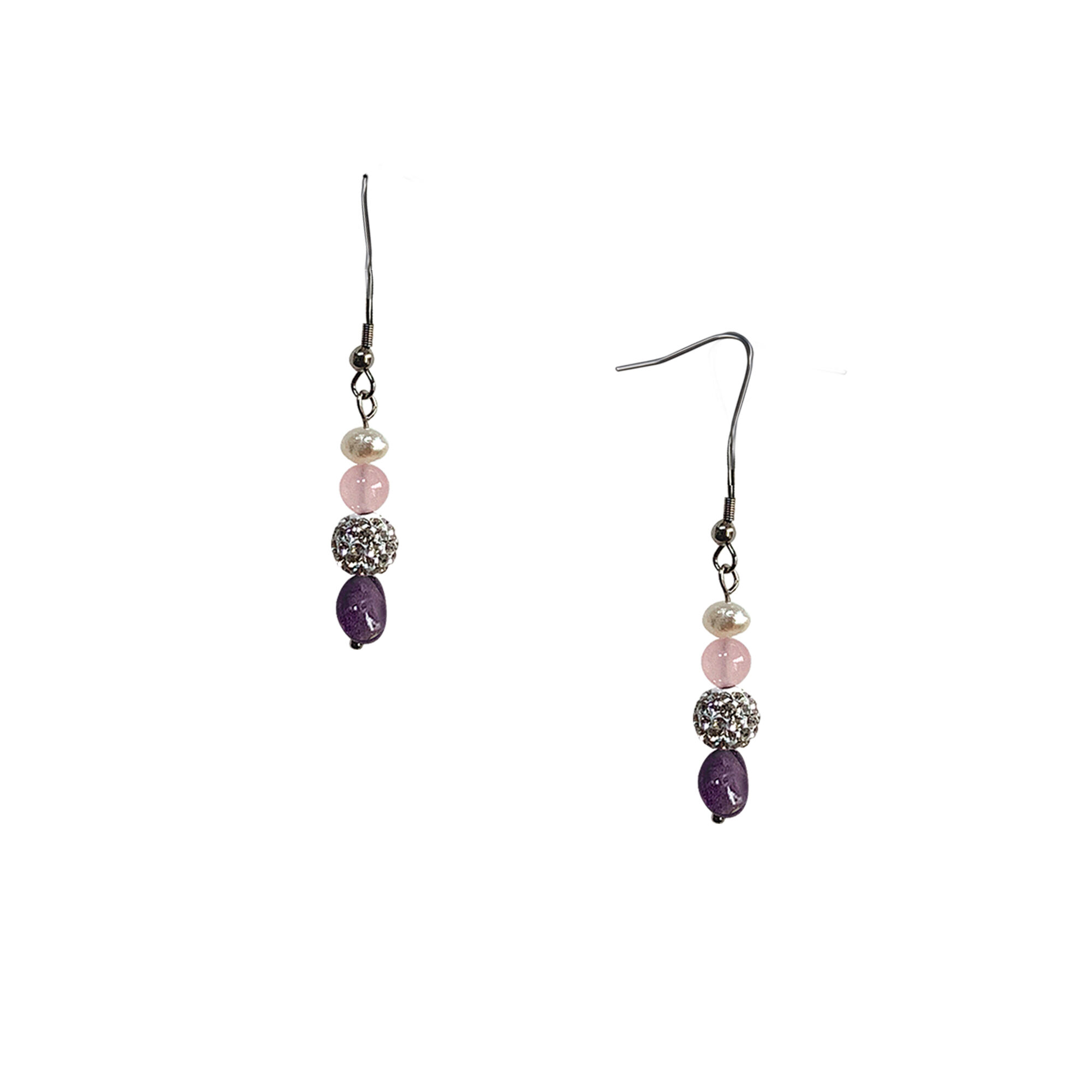 Purple Majesty Necklace Earring Set 6747 0013 c earring