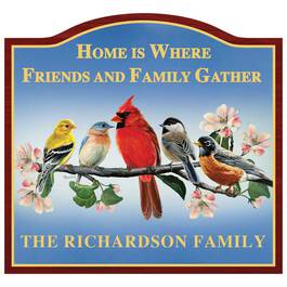 The Songbird Personalized Welcome Sign 6060 001 2 1
