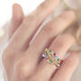 Rainbow Swirl Ring, Rainbow Swirl Ring 12069 0011 m model