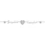 Our Love and Faith Diamond Necklace 10009 0018 b straight