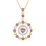 Love Embrace Birthstone Diamond Necklace 6928 0014 f june