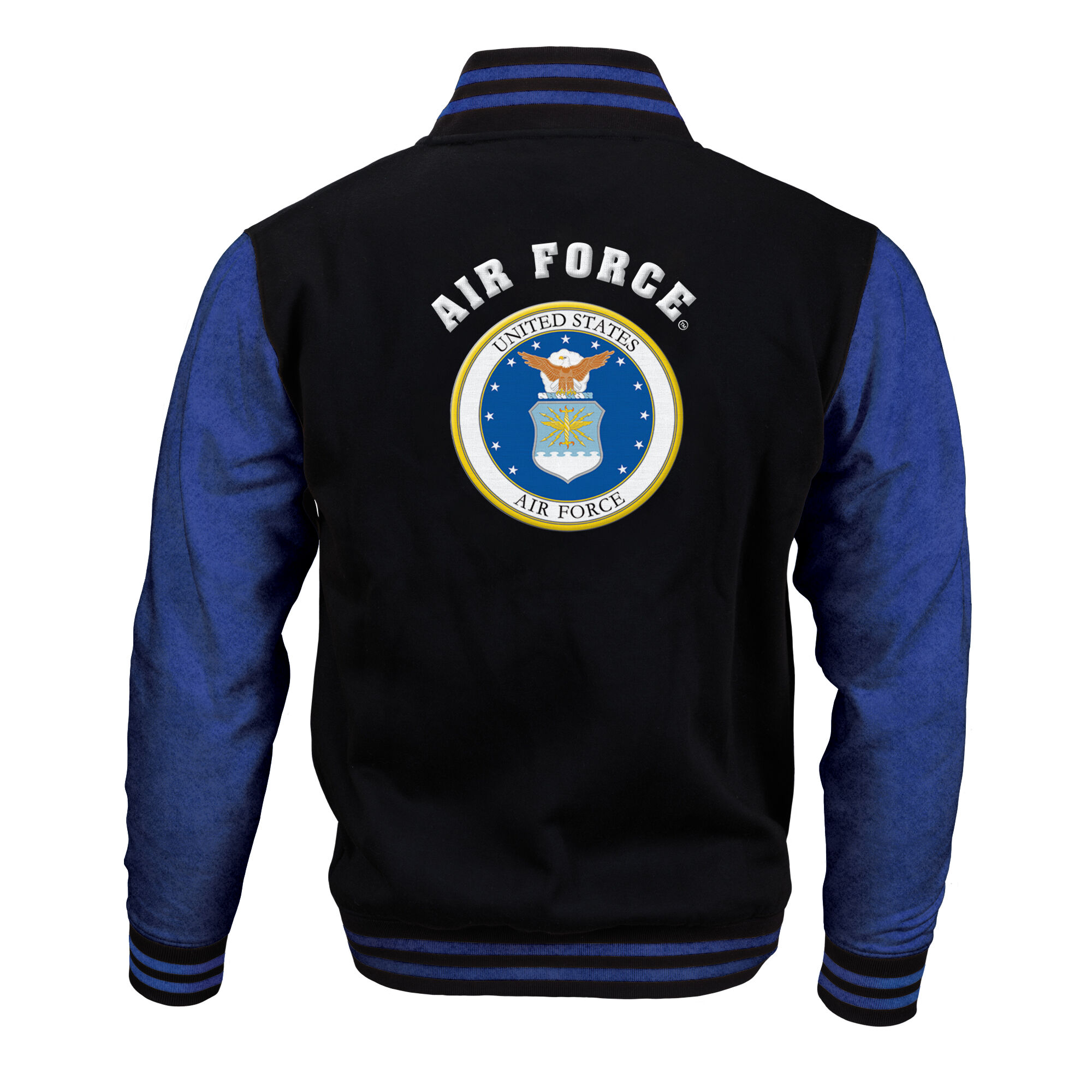 The Personalized US Air Force Varsity Jacket 10263 0035 b back