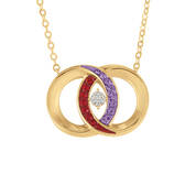 I Still Do Diamond Birthstone Necklace 11479 0017 b front