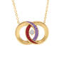 I Still Do Diamond and Birthstone Necklace, I Still Do Diamond Birthstone Necklace 11479 0017 b front