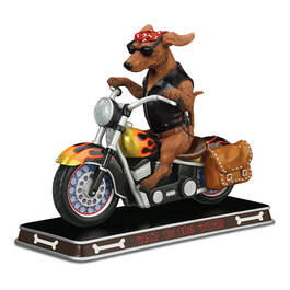Bad to the Bone Dachshund Sculpture 2763 002 9 1