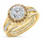 Once Upon A Love Story Personalized Couples Ring 6239 001 8 1