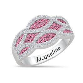 Personalized Stunning Birthstone Ring 11164 0017 j october