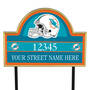 NFL Helmet Address Plaques, NFL Pride Personalized Address Plaques 5463 0405 a dolphins