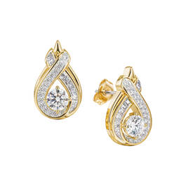 Birthstone Swirl Pendant with Free Matching Earrings 12210 0035 d april