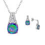 Mystic Topaz Pendant Earring Set 11142 0774 a main