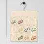 A Year of Cheer Statement Earrings Collection, Monthly Crystal Earrings 6881 0019 i organizer