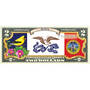 State Bird and Flower Enhanced $2 Bill Collection 11346 0018 a lowa