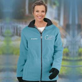 With God All Things are Possible Fleece Jacket 1100 001 5 3