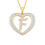Dazzling Diamond Heart Children's Pendant, Dazzling Diamond Heart Pendant 11622 0138 a f