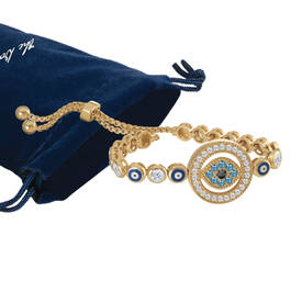 The Evil Eye Protector Bracelet 10561 0018 g gift pouch