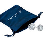 Perfectly Paired Love Knot Pendant with FREE Matching Earrings 10917 0035 i gift pouch earring