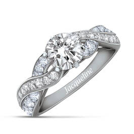 Birthstone Swirl Personalized Ring 10115 0019 d april