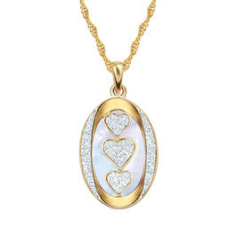 I Love You Diamond Pendant 5238 0300 b front
